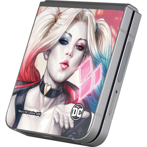 DC Comics Harley Quinn Rebirth Cover #1 Legacy Color Variant Art by Art Germ Galaxy Z Flip6 Skin